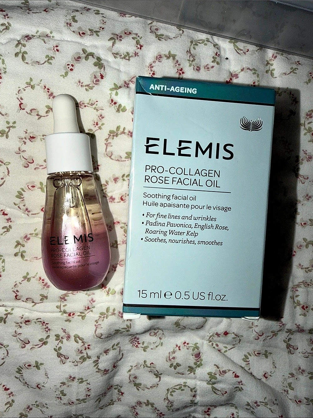 ELEMIS Pro-Collagen Rose Facial Oil 15 ml NWT